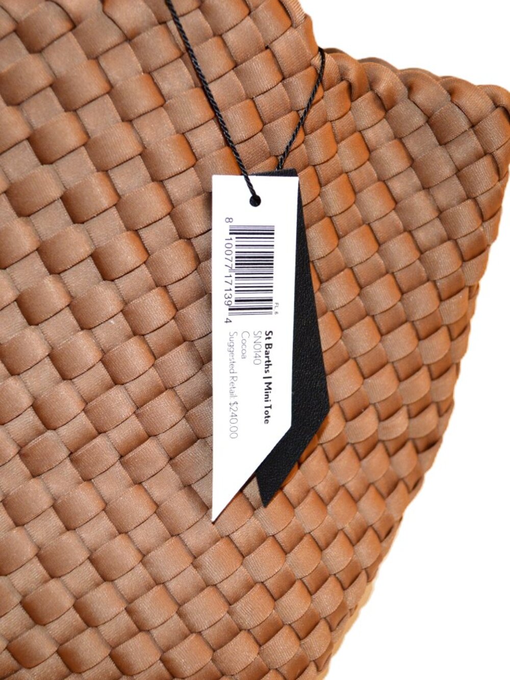 Naghedi St. Barths mini woven tote bag #202-67 - Picture 11 of 11